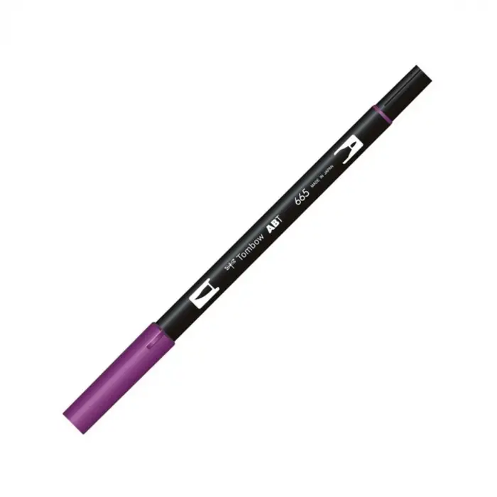 Tombow Brush Abt 665 Grafik Kalemi Purple