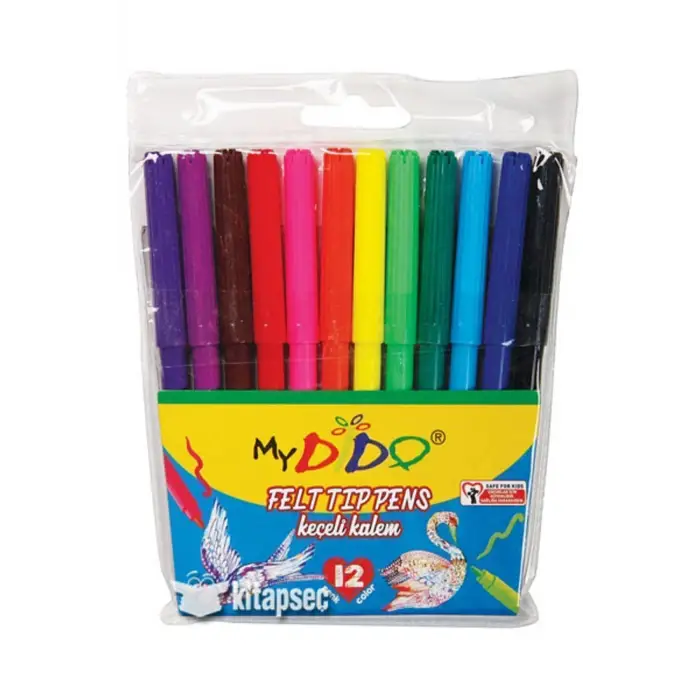 SÜDOR KK01 MYDİDO KEÇELİ KALEM 12 RENK