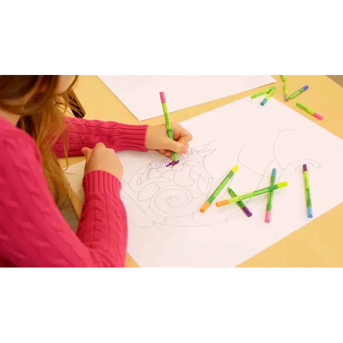 Schneider Schreibgeräte Link-It ince uçlu kalem, 0,4 mm, romantik kırmızı