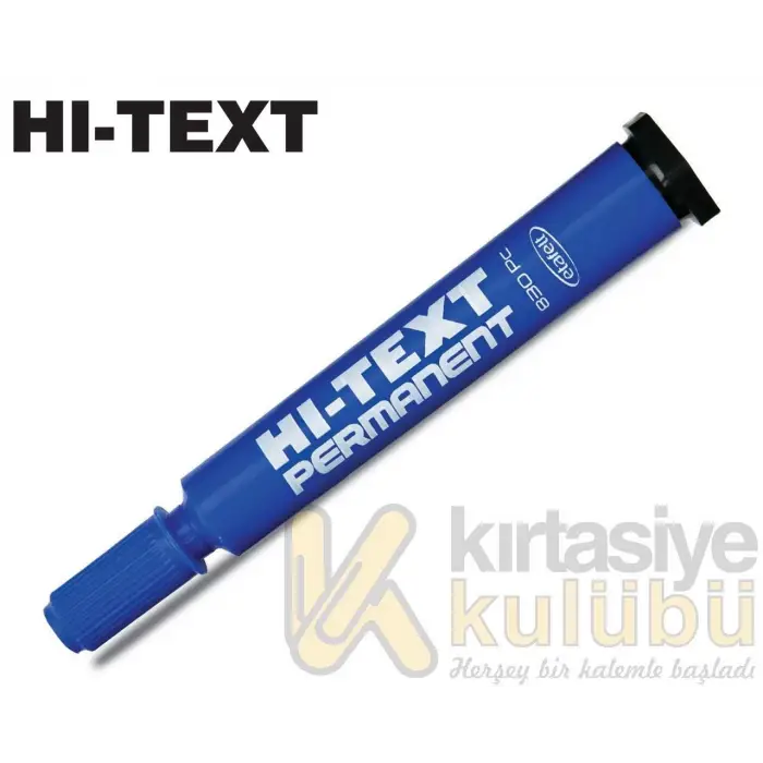 Hi-Text Marker Kesik Uç Mavi