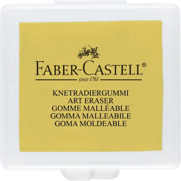 Faber-Castell Hamur Silgi Pls Kutulu Renkli, 1 adet