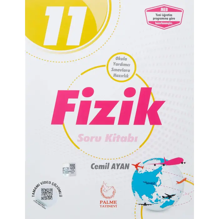 11. Sınıf Fizik Soru Kitabı: Okula Yardımcı Sınavlara Hazırlık [Paperback] Cemil Ayan