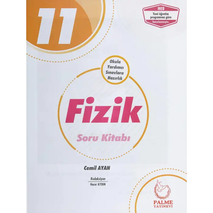 11. Sınıf Fizik Soru Kitabı: Okula Yardımcı Sınavlara Hazırlık [Paperback] Cemil Ayan