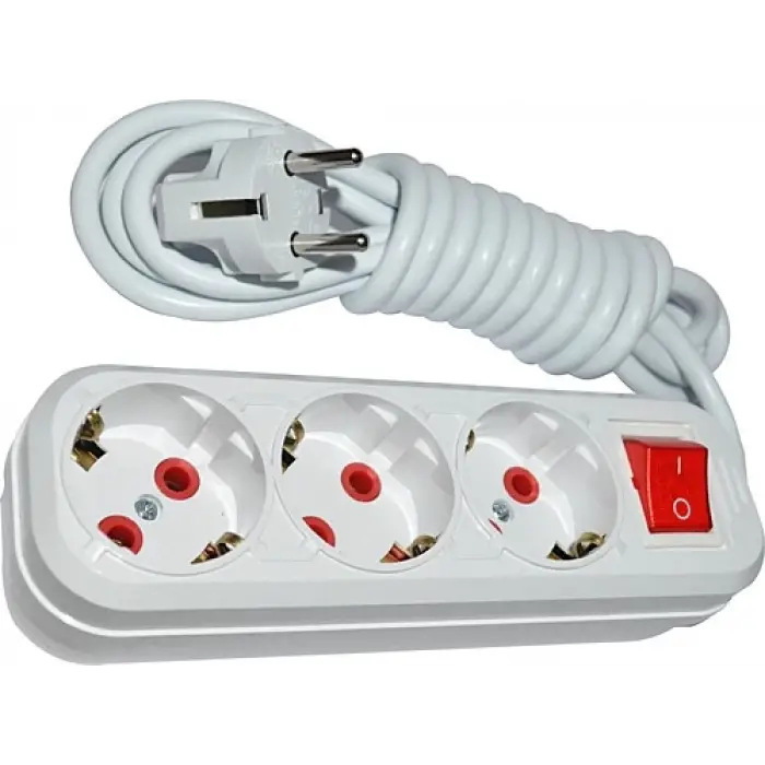 Alkan 3lü Anahtarlı Topraklı 2 Mt Grup Priz