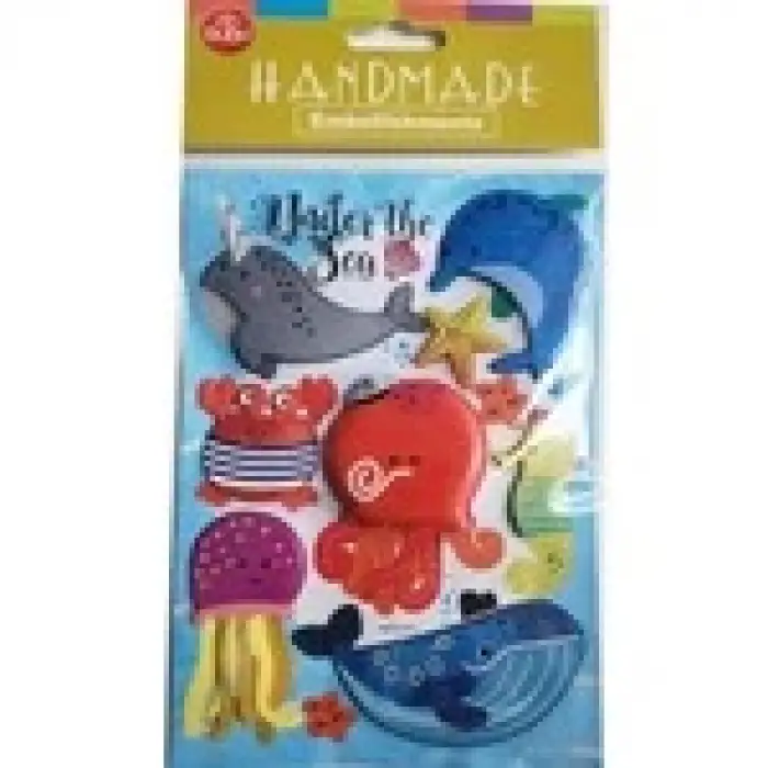 BU-BU DAMLA STICKERS DENİZ HAYVANLARI 12,5X23,5