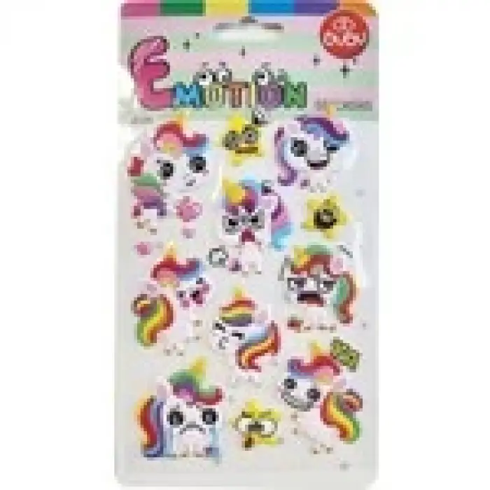 BU-BU DAMLA STICKERS EMOTİONS UNİCORN 12,5X23,5