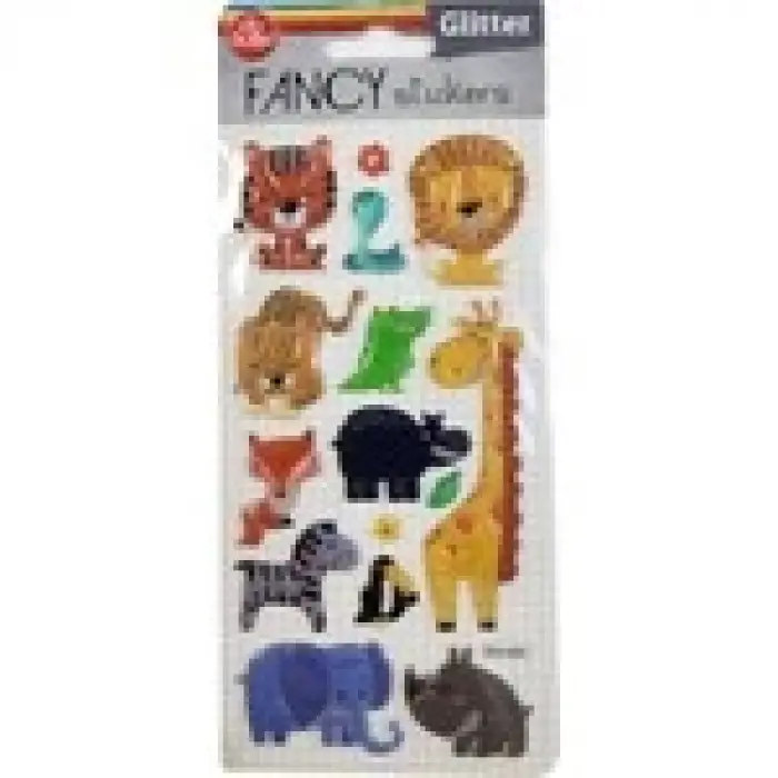 BU-BU DAMLA STICKERS GLİTTER VAHŞİ HAYAT 12,5X23,5