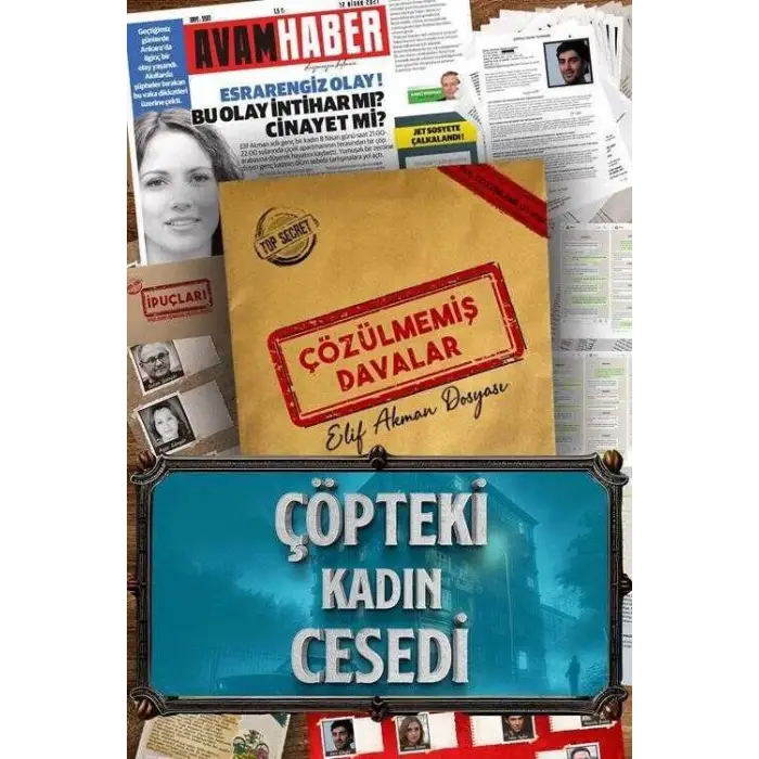 ÇÖPTEKİ KADIN CESEDİ DEDEKTİF OYUNU