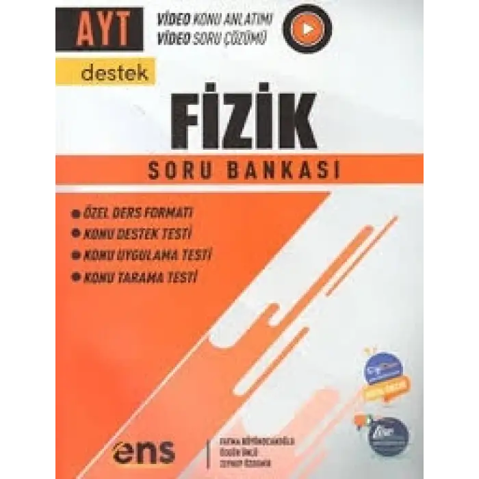 ENS Yayıncılık AYT Fizik Destek Soru Bankası