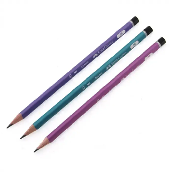 Faber Castell Kozmik Mercanlı Kurşun Kalem 2B