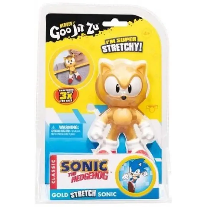 GOOJITZU GOLD SONIC THE HEDGEHOG 42644