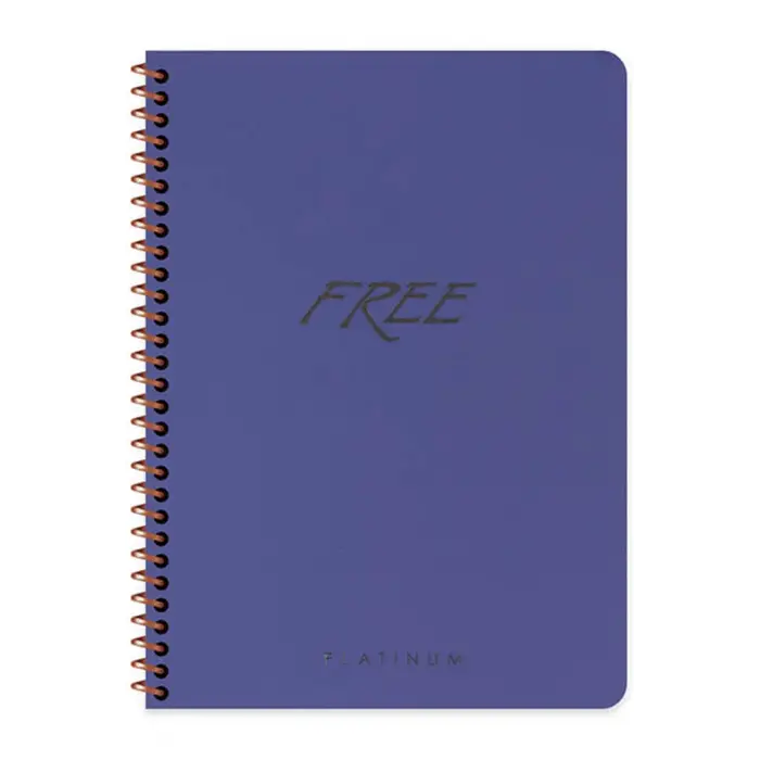 KESKİN DEFTER FREE PLATİNUM 16,5x22,5 PP KAPAK 80 YP. KARELİ