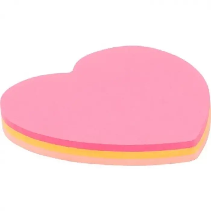 KRAF YAPIŞKANLI NOT KAĞIDI 70X70 KALP 75 YP 7070K