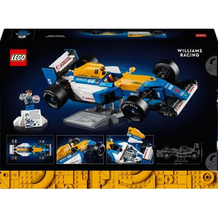 LEGO Icons Williams Racing FW14B ve Nigel Mansell 10353