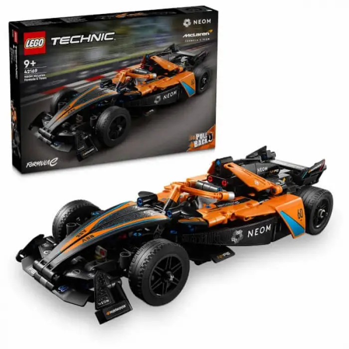 LEGO TECHNİC 42169 NEOM MCLAREN FORMULA E TEAM 452 PARÇA 9+