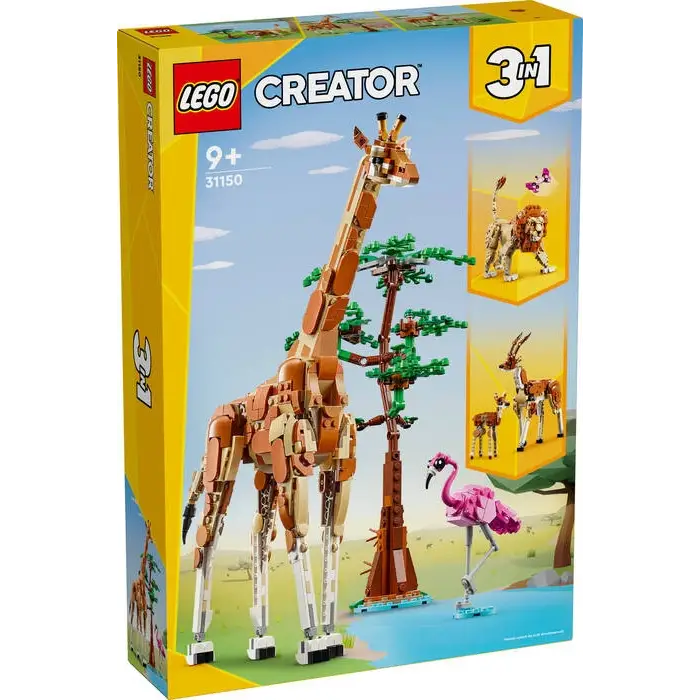 LEGO VAHŞİ SAFARİ HAYVANLARI