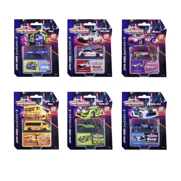 MAJORETTE JAPAN SERİES DELUXE CARS 6 ASST