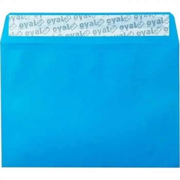 OYAL KARE ZARF MAVİ