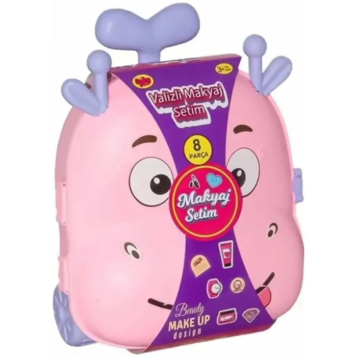 OYDAŞ BEAUTY MAKE UP DESİGN 2615 VALİZLİ MAKYAJ SETİ 8 PARÇA 3+