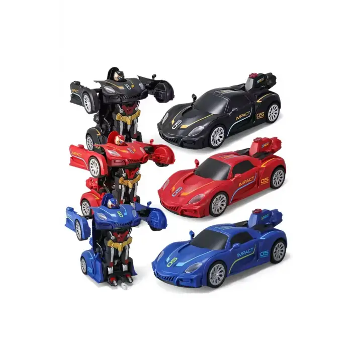SUN-SYM-RVT-R/C F/F TRANSFORMING ROBOT RACERS SES/IŞIK 2R.