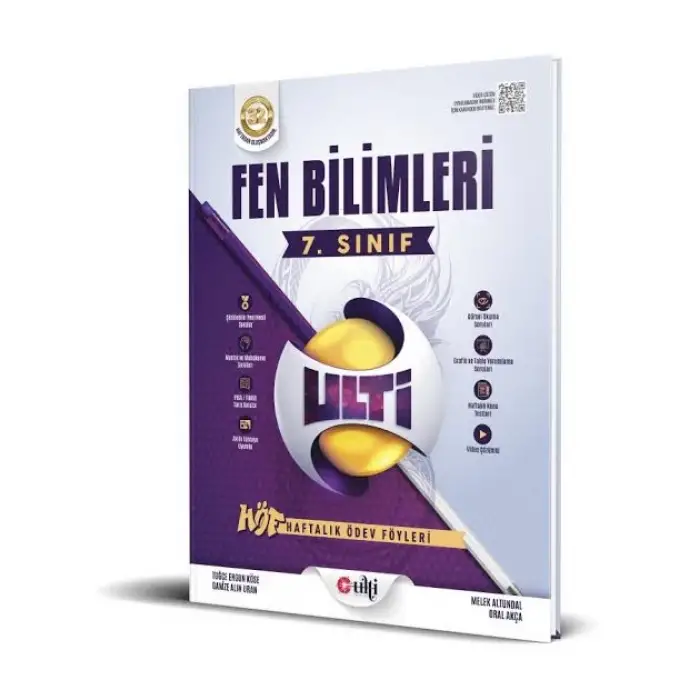 ULTİ FENBİLİMLERİ 7. SINIF ÖDEV FÖYLERİ