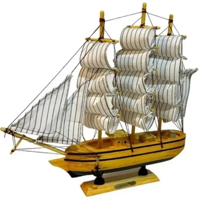 YLZ AHŞAP TAKA GEMİ 28 CM (SLF028)