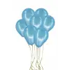 Balon Metalik Mavi 100lü Paket