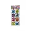 BU-BU DAMLA STICKERS PUFFY MONSTERS 12,5X23,5