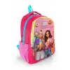 Coral High Kids Pembe Neon Mercan Fashion Girl Desenli Çanta Seti