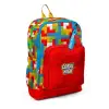 Coral High Kids Renkli Blok Desenli Çanta Seti