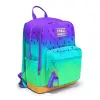 Coral High Mor Lila Renk Geçişli Dört Bölmeli Okul Sırt Çantası 23637