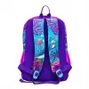 Coral High Pembe Mor Kaplumbağa Desenli Dört Bölmeli Okul Sırt Çantası 23756