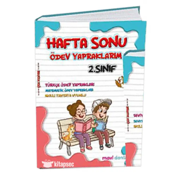 2024 2. Sınıf H. Sonu Ödev Yapraklarım Mavi Deniz