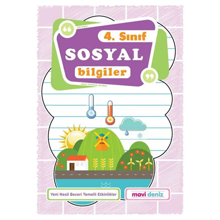 4. Sınıf Sosyal Bilgiler Mavideniz Yayıncılık