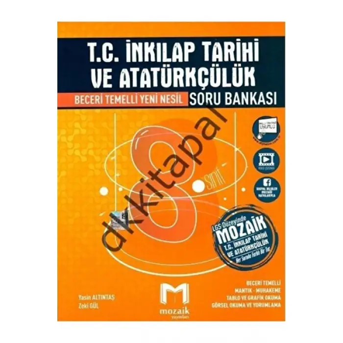 8. Sınıf Fen Bilimleri Soru Bankası Mozaik Yayıncılık