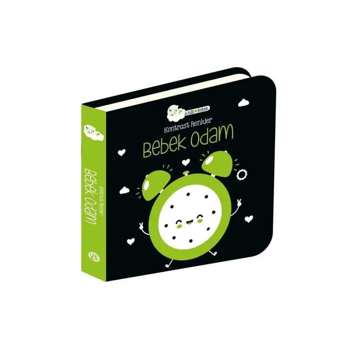 Akıllı Bebek – Kontrast Renkler Bebek Odam (Ciltli)