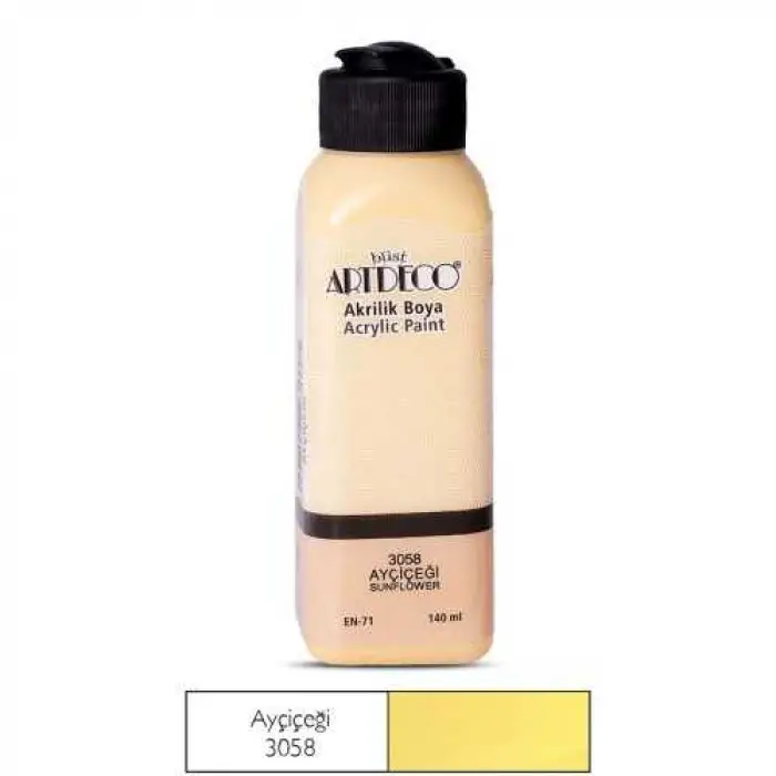 ARTDECO AKRİLİK BOYA 140 ML. AYÇİÇEĞİ