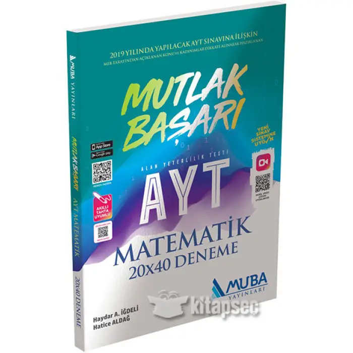 AYT Mutlak Başarı Matematik 20x40 Deneme Muba Yayınları
