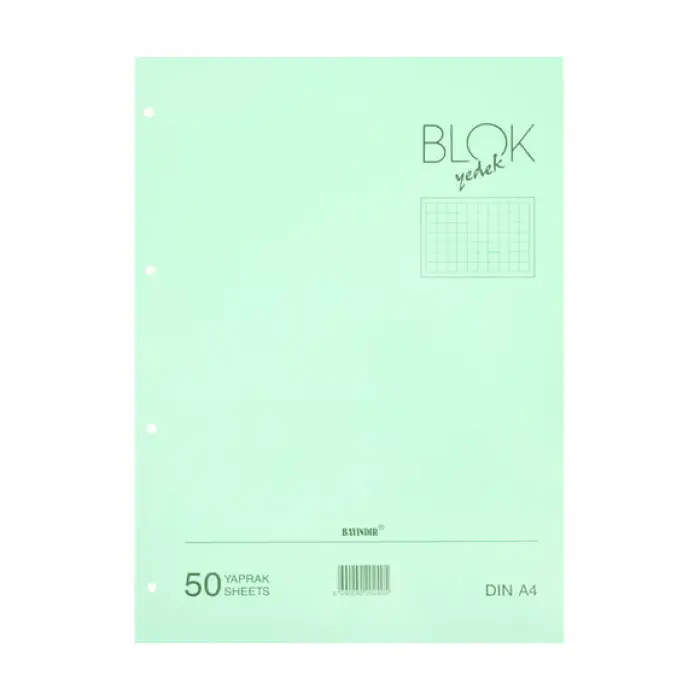 Bayindir Yeşil Kolej Yedek (Kareli) 50 Yp. A5