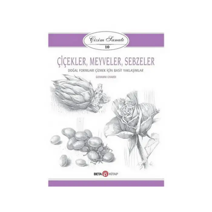 ÇİZİM SANATI 10 ÇİÇEKLER MEYVELER VE SEBZELER