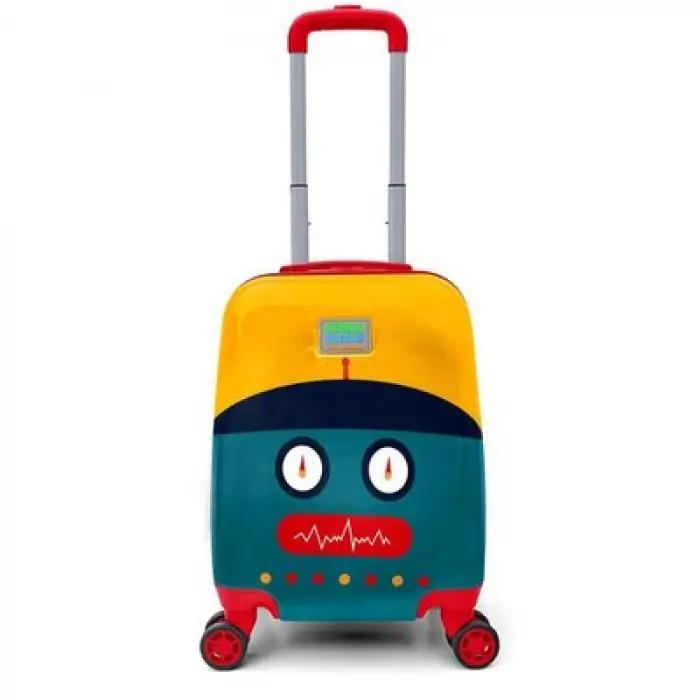 Coral High Robot Çekçekli Valiz