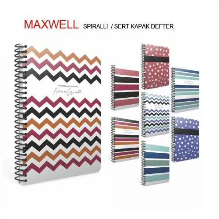 GIPTA DEFTER MAXWELL A5 120YP ÇİZG SPR SERT KPK