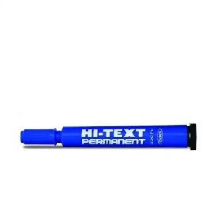 HI-TEXT KESİK UÇ MARKER MAVİ