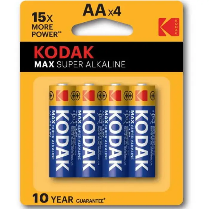KODAK PİL KALEM MAX ALKALİN 4LÜ BLS