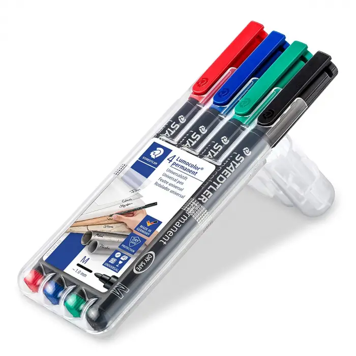 STAEDTLER PERMANENT MARKÖR M 4 LÜ 317 WP4
