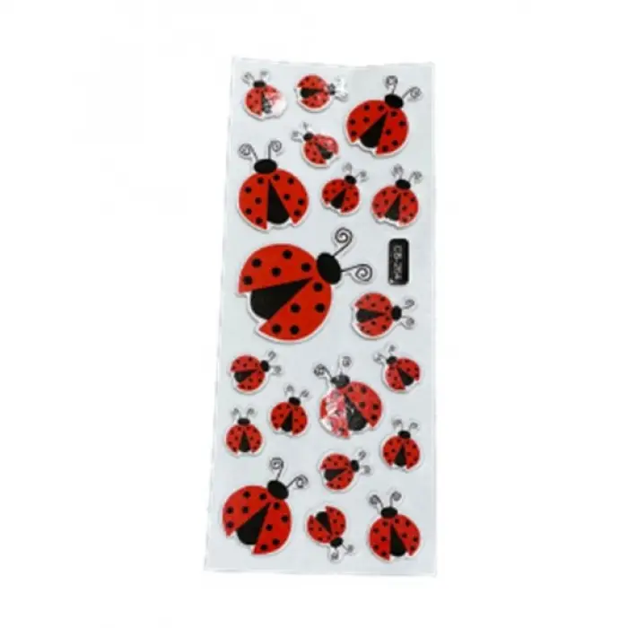 TEMAT TİCON.TPS-007/2 3D PUFFY STICKER UĞUR BÖCEĞİ