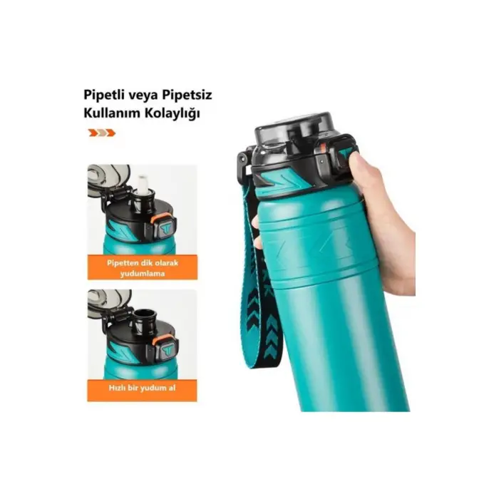 Tkk Çelik Termos 900 Ml T2025 Turkuaz