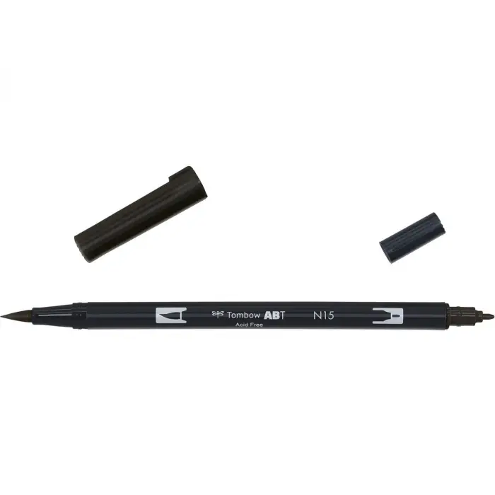 Tombow Brush Abt N15 Grafik Kalemi Black