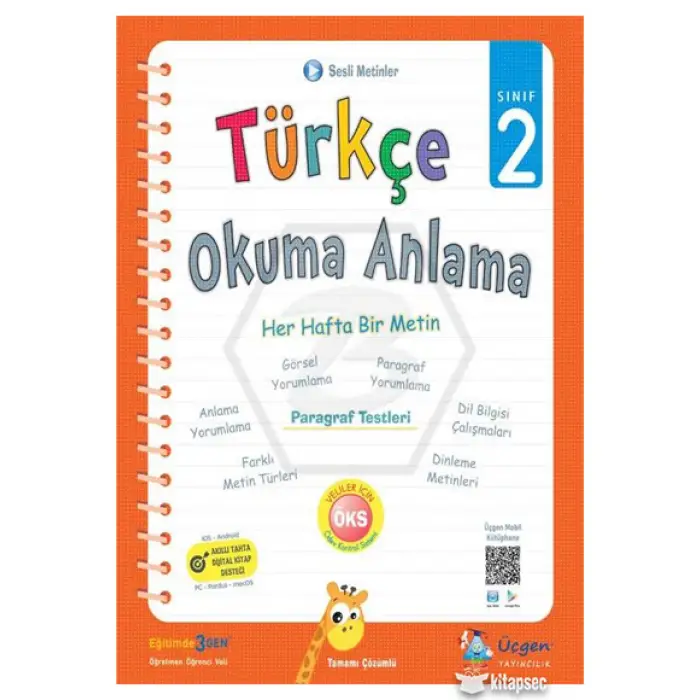 ÜÇGEN 2. Sınıf TÜRKÇE Okuma Anlama