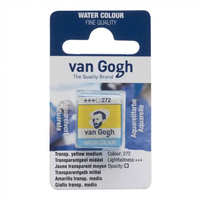VAN GOGH SULUBOYA TABLET TRANSPARENT YELLOW MEDIUM